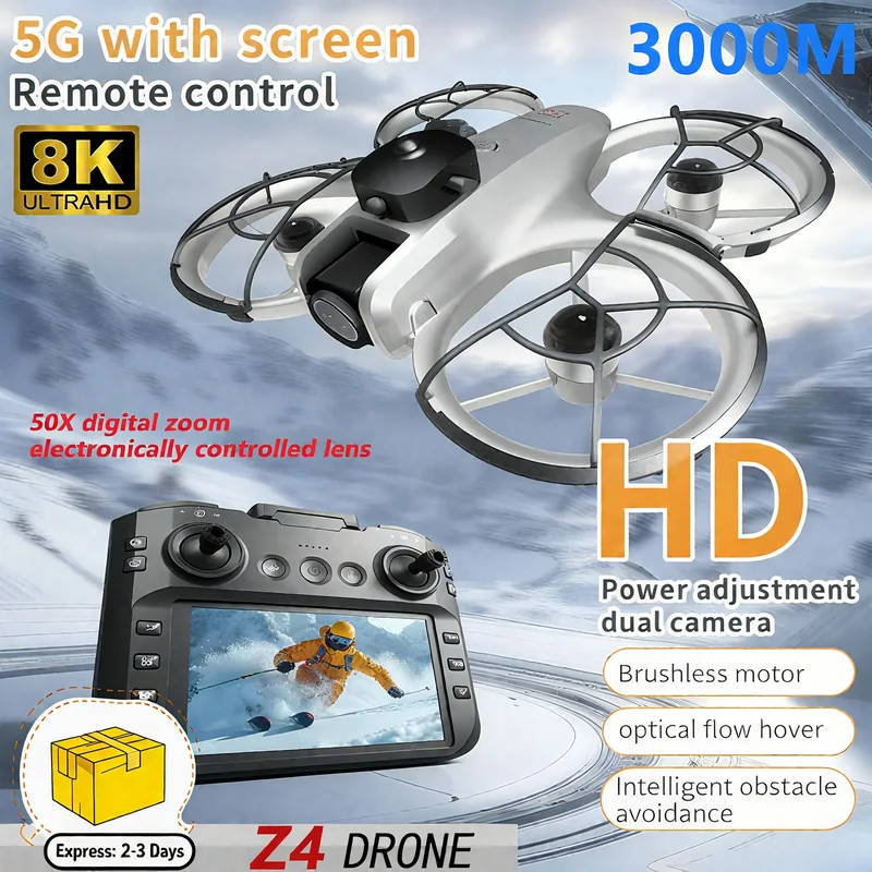 Drone Camera Lens - Drone MINI Z4 Baru 4K Profesional