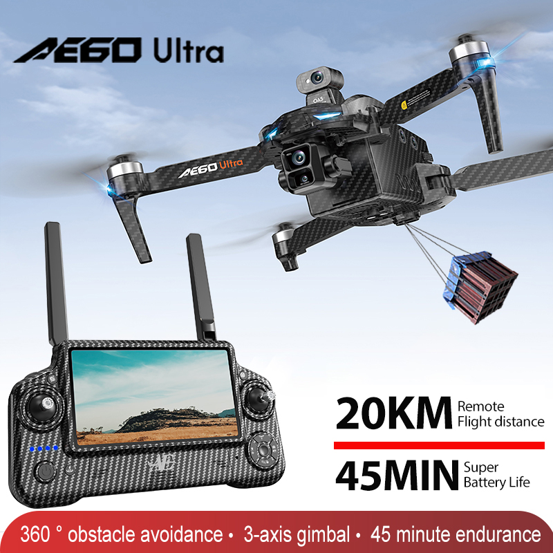 Drone Camera 4K - Drone Profesional AE60 GPS Kamera 8K
