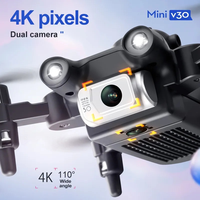 Mini V30 WiFi Dengan Kamera Ga - Drone Camera 4K ulasan dan harga