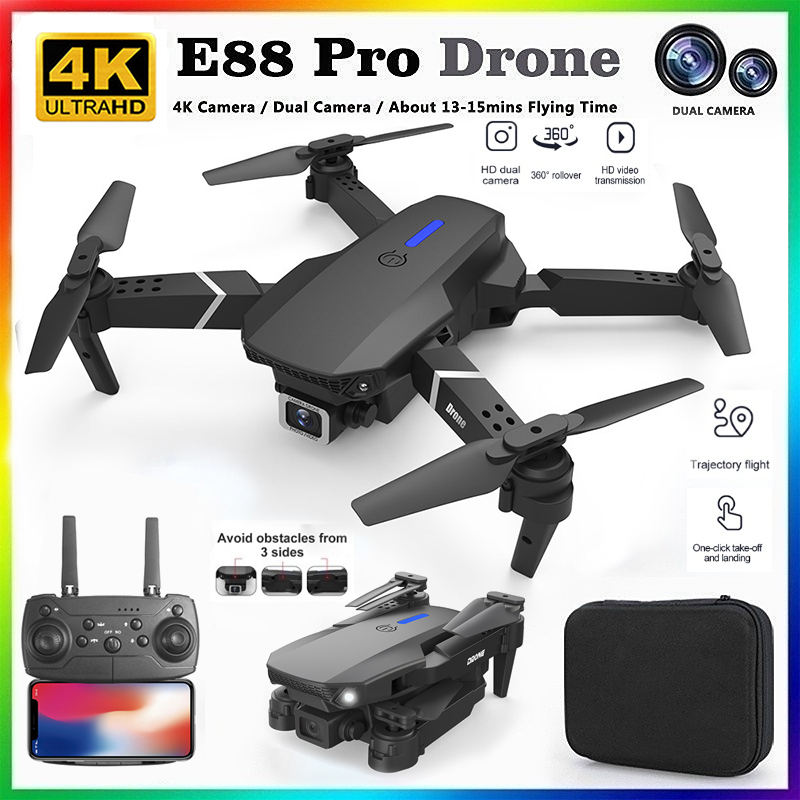 2026 BARU E88 Drone Profesiona - Drone Camera Lens ulasan dan harga