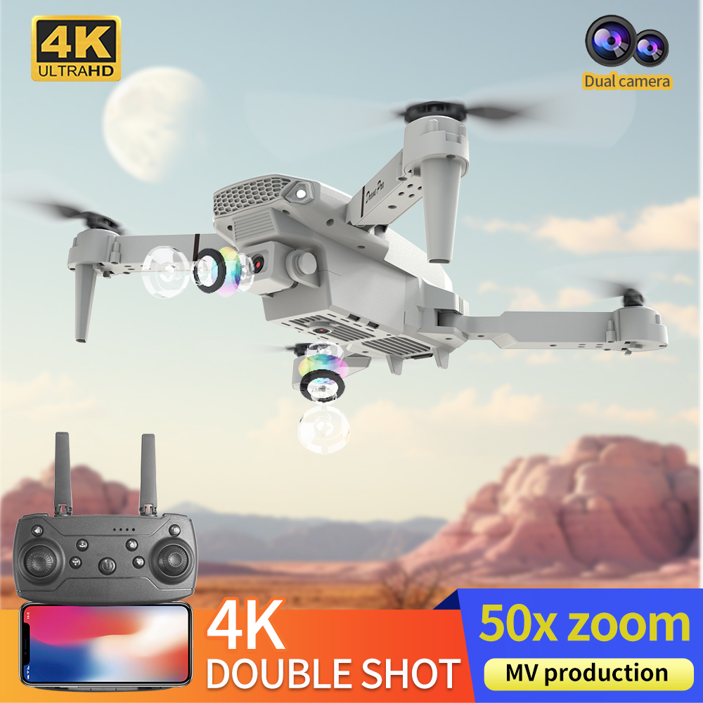 2026 BARU E88 Drone Profesiona - Drone Camera Lens ulasan dan harga