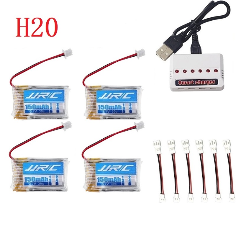 Baterai JJRC H20 Asli 3.7V 150 - Eachine Drone E010 ulasan dan harga