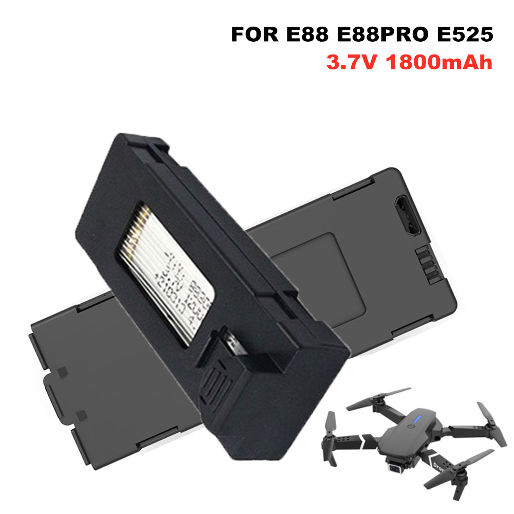 E88 baterai Drone 3.7V 1800mAh - Eachine Drone E58 ulasan dan harga