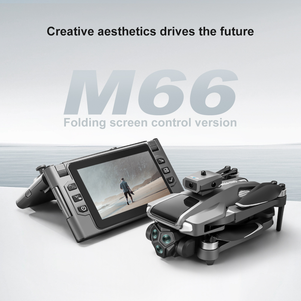 Drone RC Lipat M66 dengan Laya - Drone Camera Night Vision ulasan dan harga
