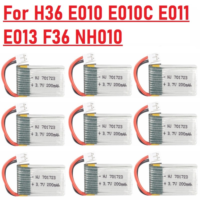 1-20 Buah Baterai LIPO 3.7V 20 - Eachine Drone E010 ulasan dan harga